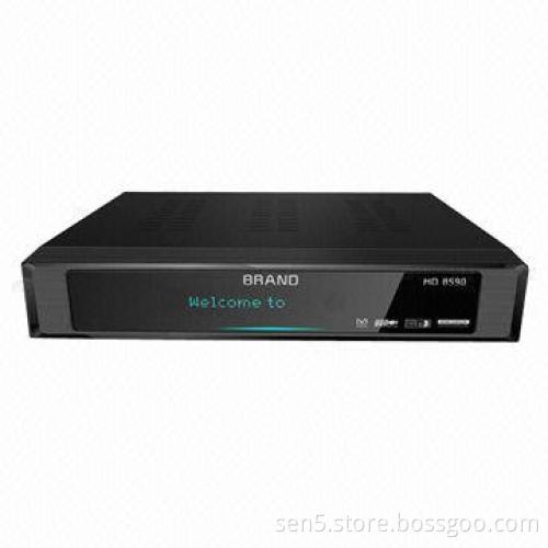 HD DVB-S2 Receiver, Twin Tuner + CA + 2USB + Ethernet, Supports PIP, Manual-proof UI, YouTube